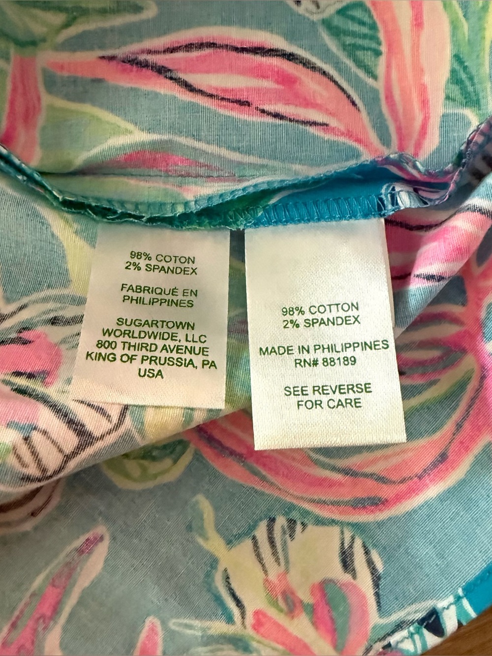 Lilly Pulitzer Shona Midi Shirtdress Turquoise Keep on Beleafin NEW women’s 8 - Picture 10 of 10